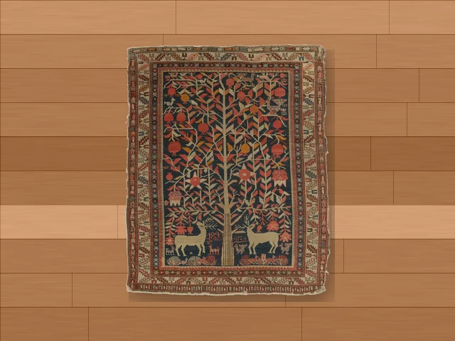 روی کف ساده